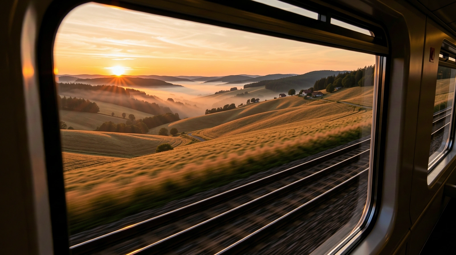 Regional landscape in motion